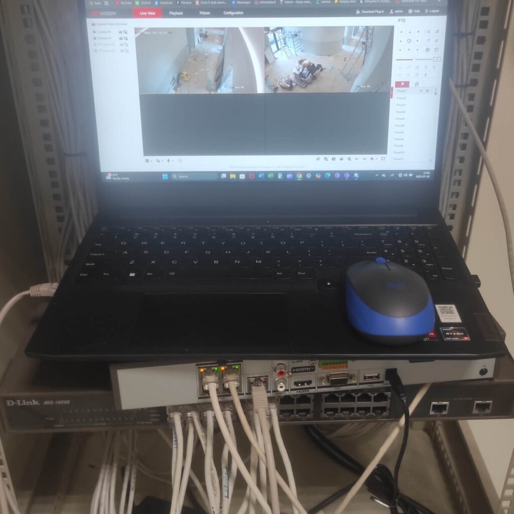 Pilna elektros instaliacija ir apsaugos sistemos AJ Klinikai